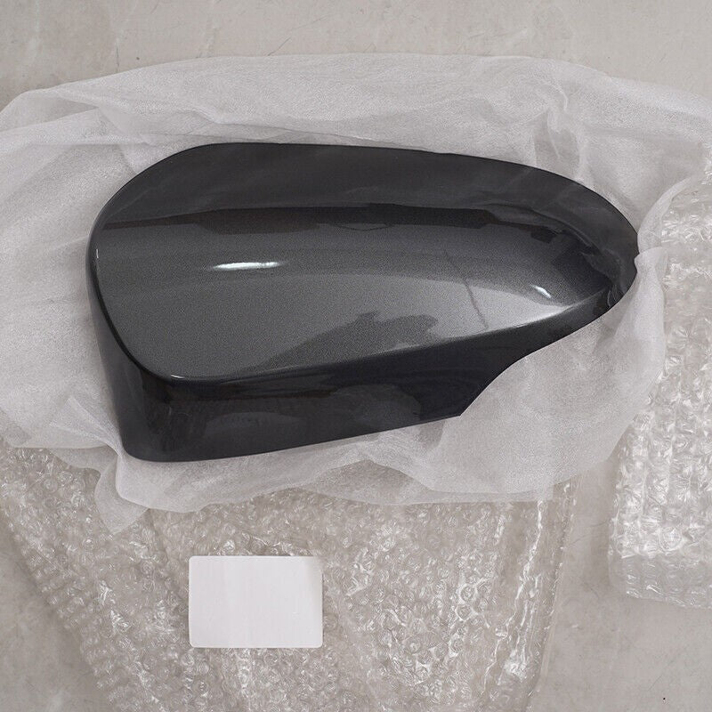Left Passenger Side Grey Door Wing Mirror Cover Cap For Toyota Yaris 2012-2020