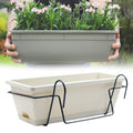 Hanging Planter for Balcony Railing Fence Planter Plant Pot Hanging Garden