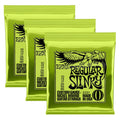 3Pack Ernie Ball Regular Slinky Nickel Wound Electric Guitar Strings 2221 KM1