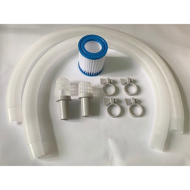 Swimming Pool Filter Pump 330GPH Cartridge System for Above Ground Pool uk plug
