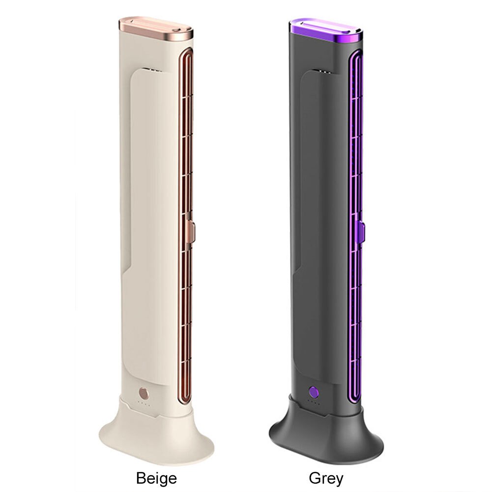 Air Cooling Cooler Free Standing  tower bladeless fan  3 Modes 360° Fan Quiet