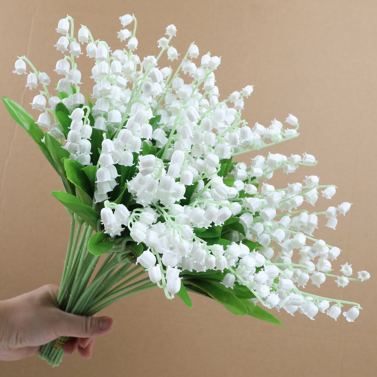 10 Pcs Fake Lily of The Valley, DIY Craft Floral Artificial Flowers Party Decor