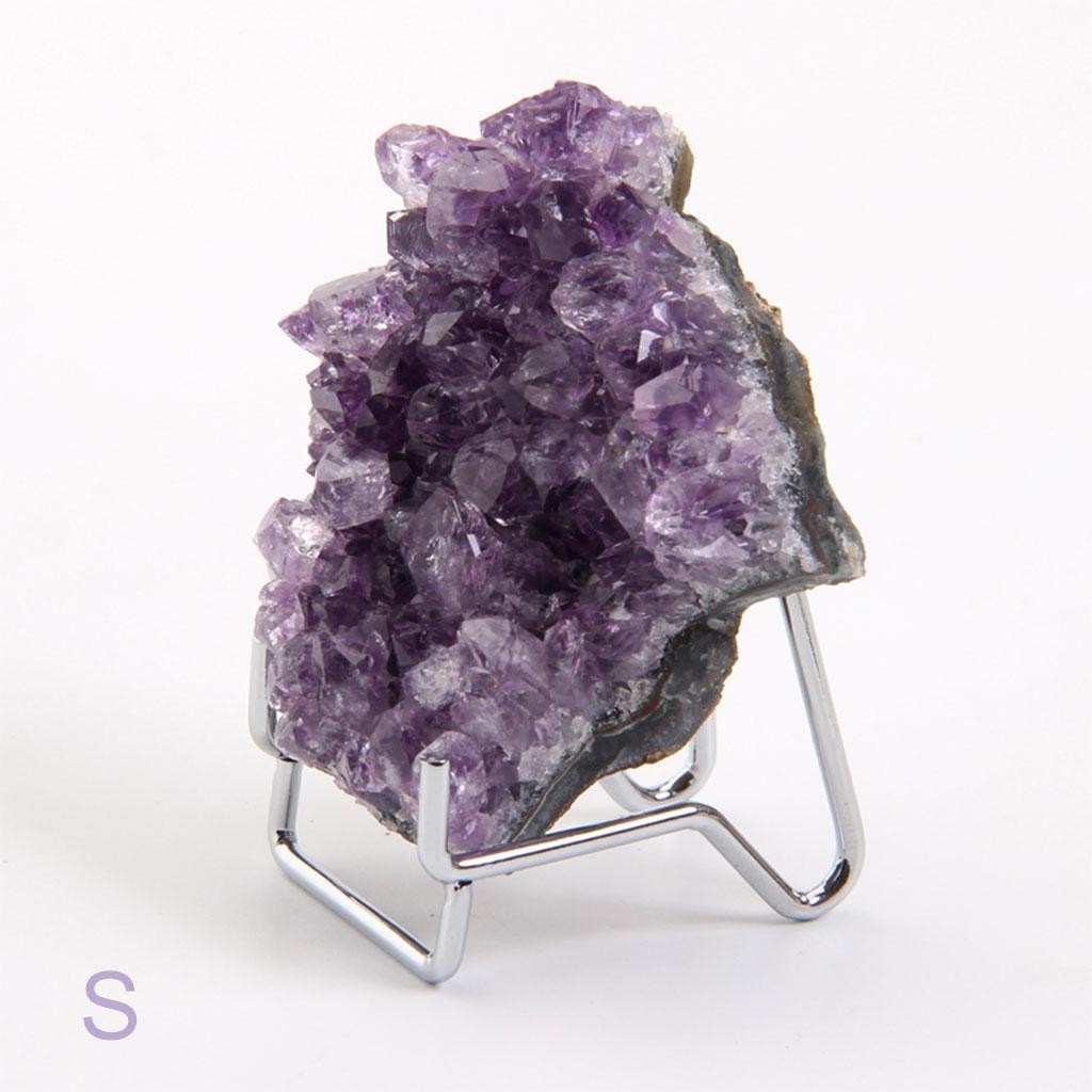 Acrylic Display Stand Rack For Gemstone Mineral Geode Fossil Crystal Ball Holder
