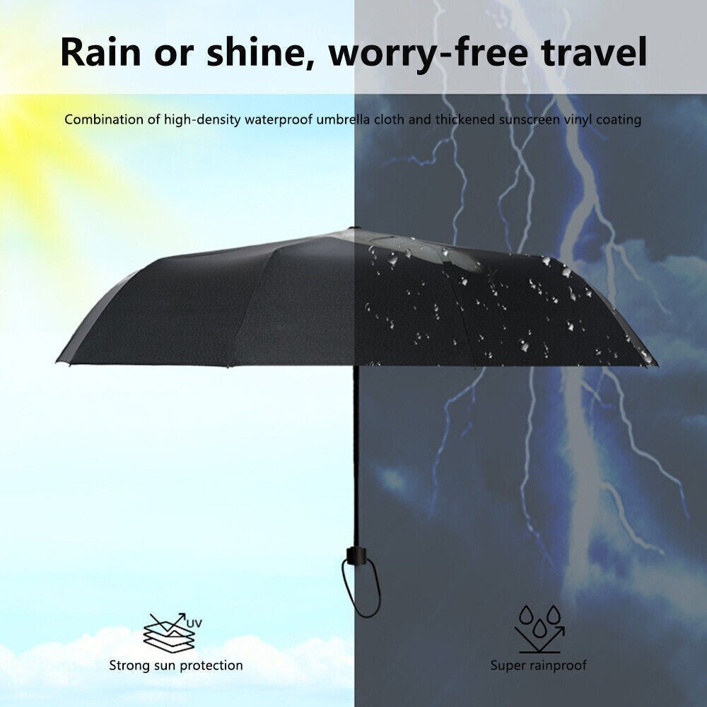 Wind Resistant Creative Umbrella Middle Finger Design Strong Frame Umbrella