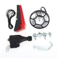 Dynamo Bicycle Lamp Set Front and Rear Bike Safety Light  Mountain Bike