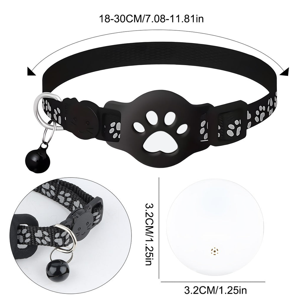 Cat Tracker Finder GPS Collar Waterproof Electronic Pet Locator for iOS Android