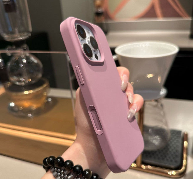 Liquid Silicone Integrated Cutton Case For iPhone 16 Pro Max 16 Plus 16 Pro