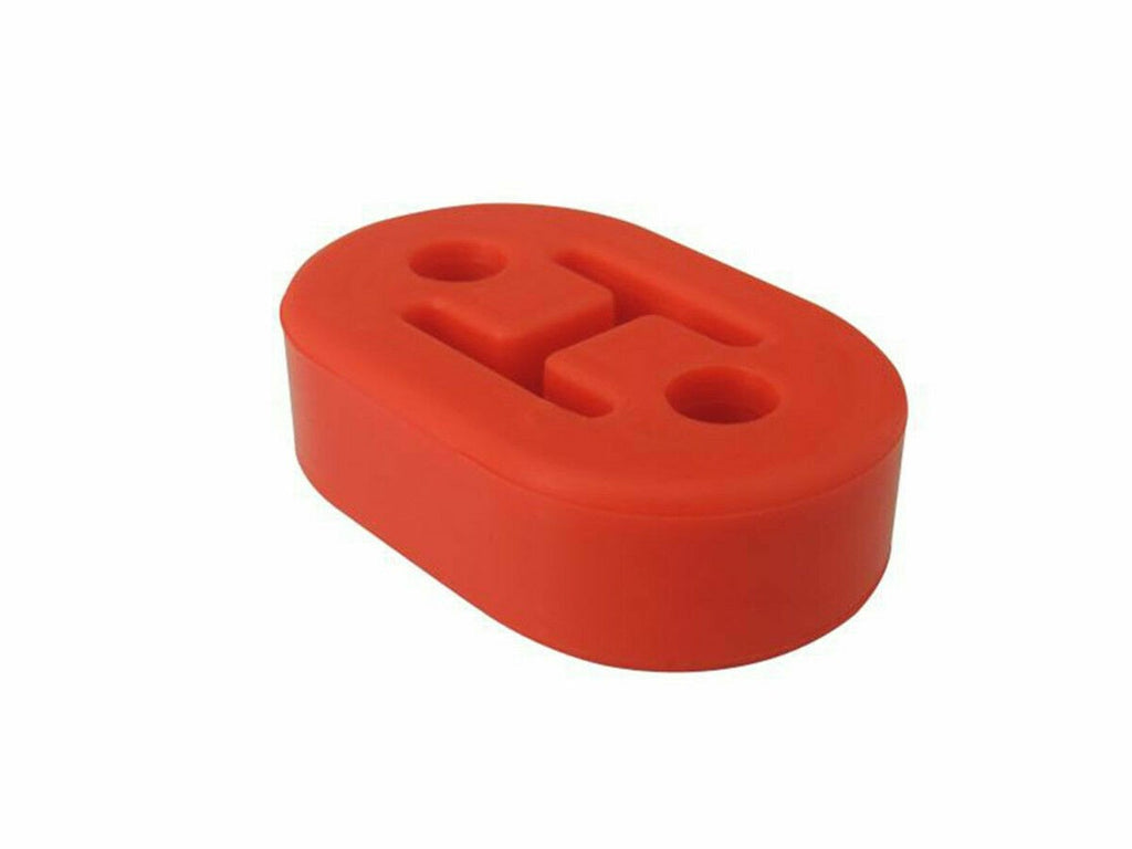 8PCS Rubber Exhaust Hanger Mounts 2 Hole Muffler Rubber Universal red