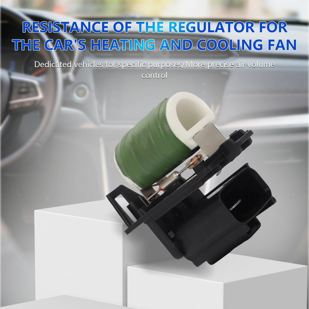 For Ford Transit 2013-2023 Single Fan Radiator Fan Resistor 3134503095