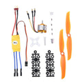 2200KV Brushless Motor & 30A ESC + Propeller Props Combo Set for RC Plane Parts