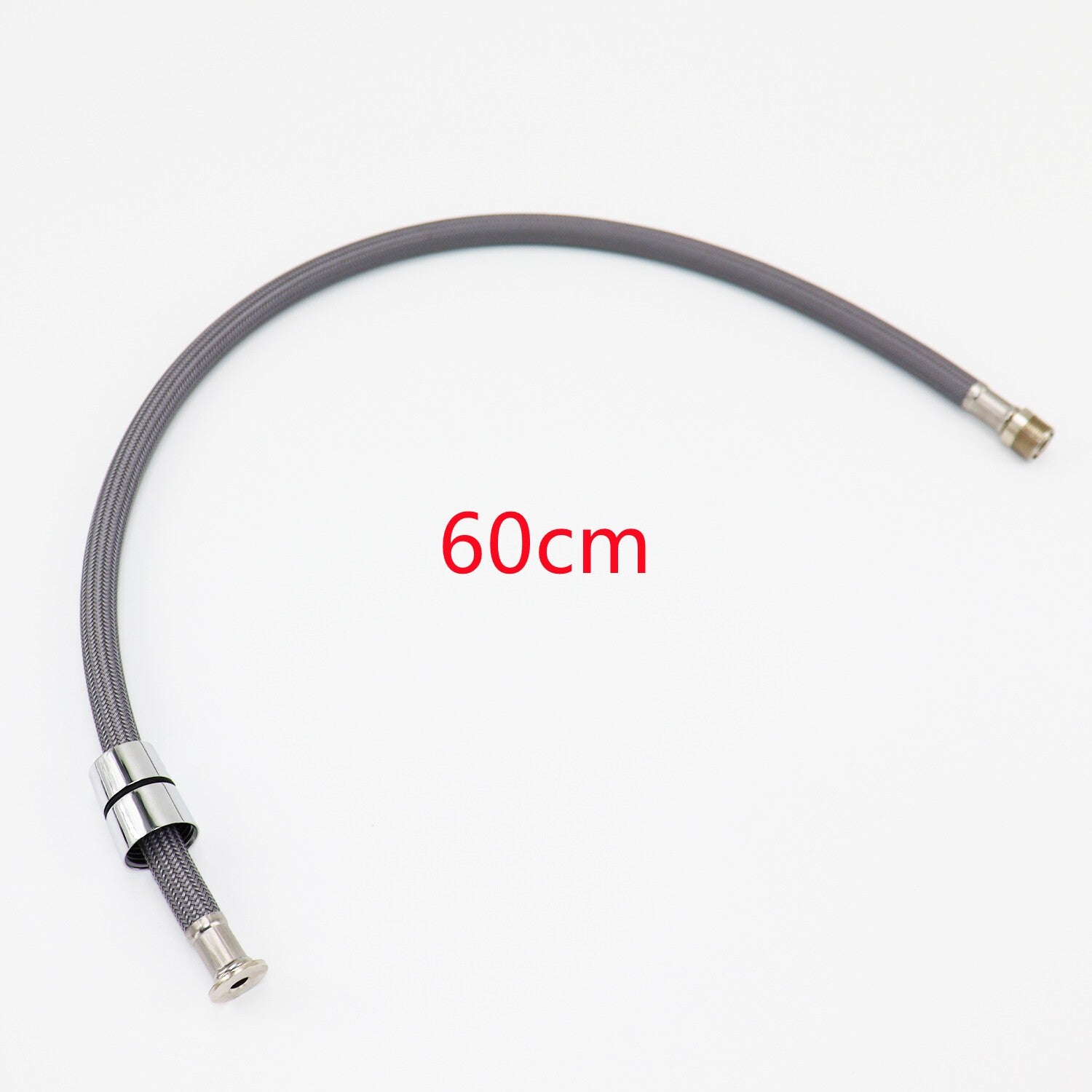 50/60Cm F1/2 M15*1 Pull Out Faucet Hose Nylon Braided Flexible Water Hose fo