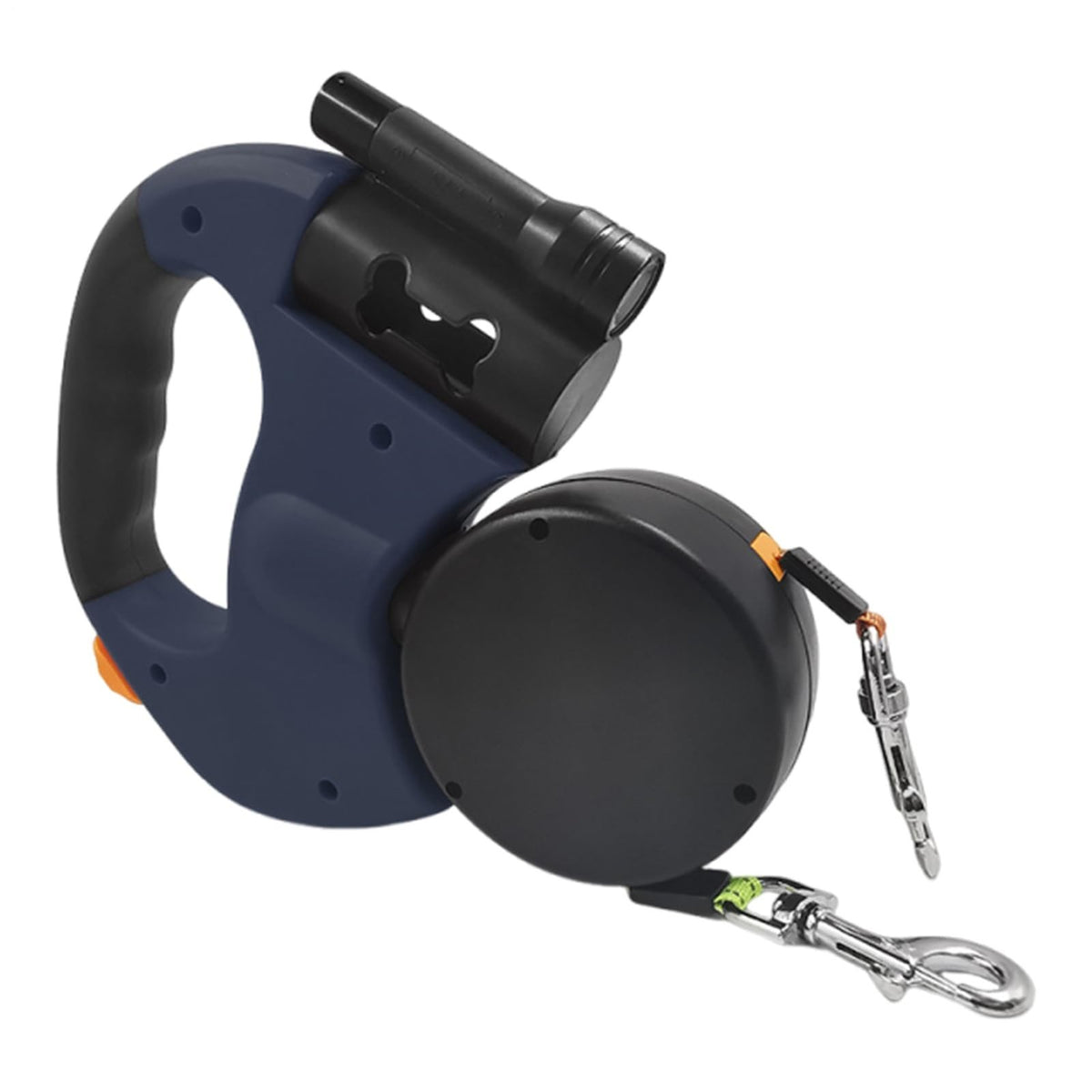 3M 360° Retractable Lead Leash Double Tangle Dual Doggie 2 Dog For Pet Dog