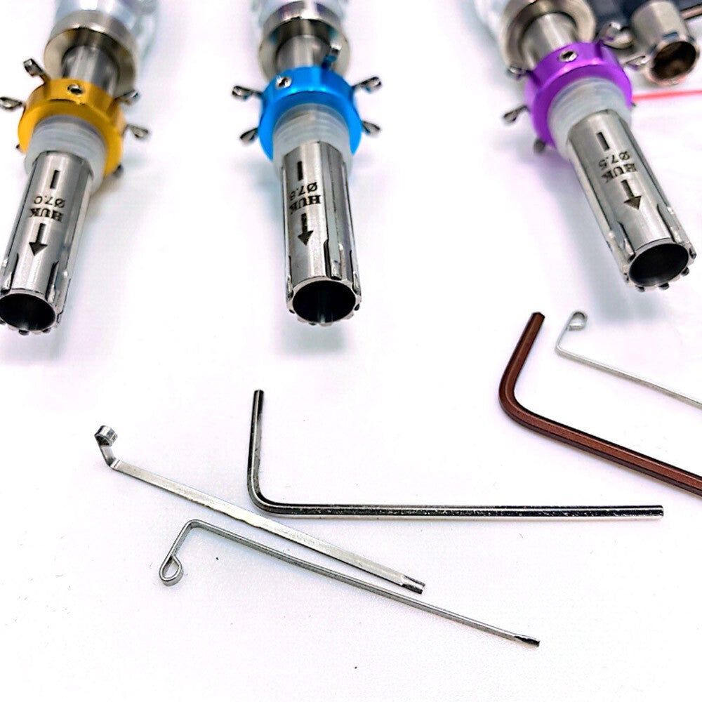 3pcs/Set Plum Tools 7 Pin Advanced Tubular Lock Accessory Part 7.0/7.5/7.8mm UK