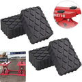 4Pcs Ramp Jacking Rubber Blocks 120x80x40mm-Universal Scissor Car Lift Pads New