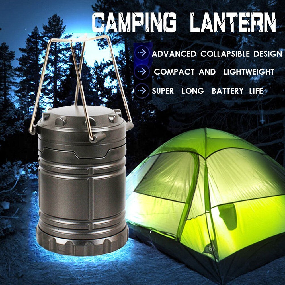 Bright Collapsible 30 LED Camping Lanterns Lights for Hiking Emergency Light