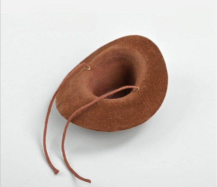 For 12" Action Figure Male Female Soldier Custom Modern Cowboy Hat Model 1/6