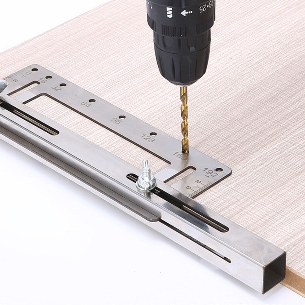 UK Door Handle Jig Cupboard Kitchen Punch Locator Cabinet Hardware Template