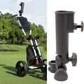 1X Golf Umbrella Holder Accessory Station for Motocaddy Powakaddy Black