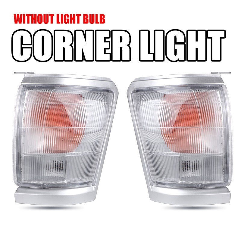 Pair LH+RH Front Corner Indicator Park / Side Lights for Toyota Hilux 1997-2001.