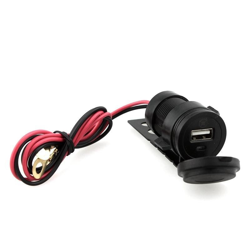 Motorcycle Motorbike 12V USB Charger Adapter Socket Waterproof for Phone