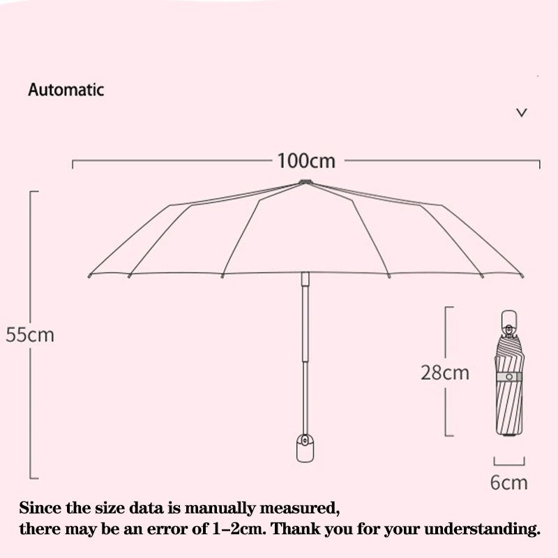 Cute Cartoon Kids Folding Umbrella Unicorn Dinosaur UV Sun Rain Umbrella .*