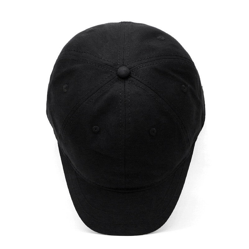 Unisex Baseball Cap Cotton Short Brim Sun Hat Adjustable Summer Sport Casual