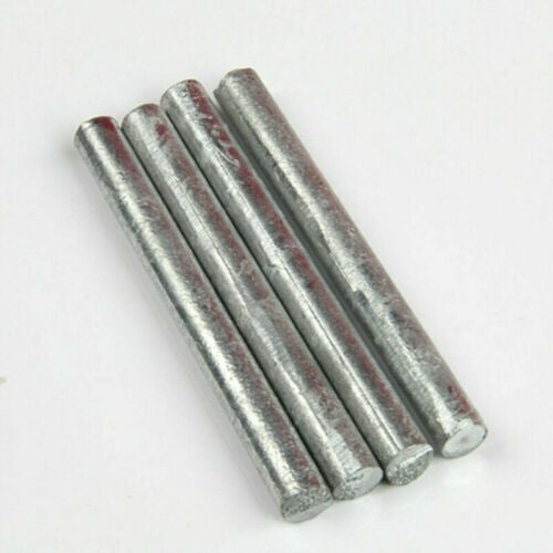 1x Zn 99.95% Zinc Rods Anode Electrode for Zinc Electrolyte Galvanics 100mmx10mm