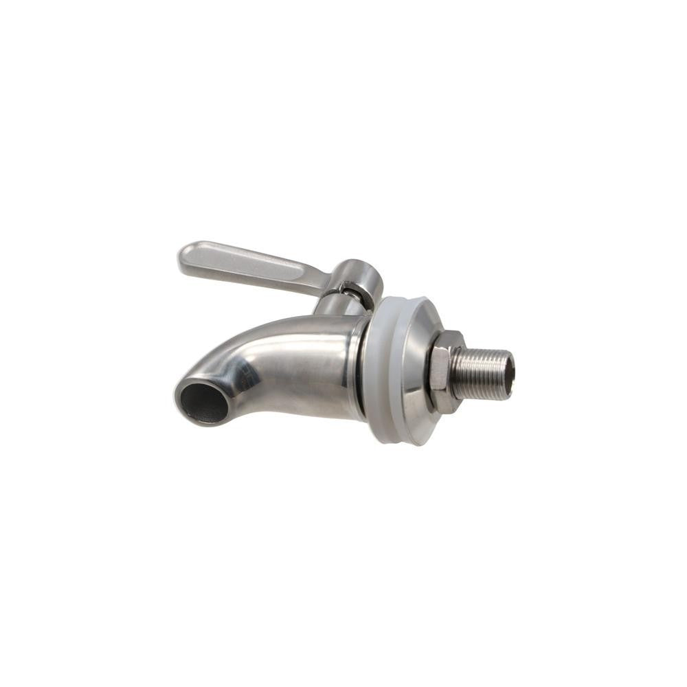 Stainless Steel Dispenser Tap Thread Dia Bottled Water Dispenser Spigot Faucet