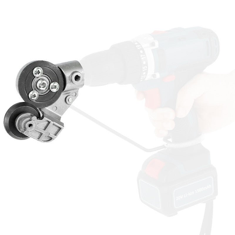 Electric Drill Shears Plate Cutter Attachment Metal Sheet Cutter Nibbler Saw UK