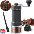 Manual Coffee Bean Grinder Hand Mill 40-Grade Adjustable Ceramic Burr Grinders