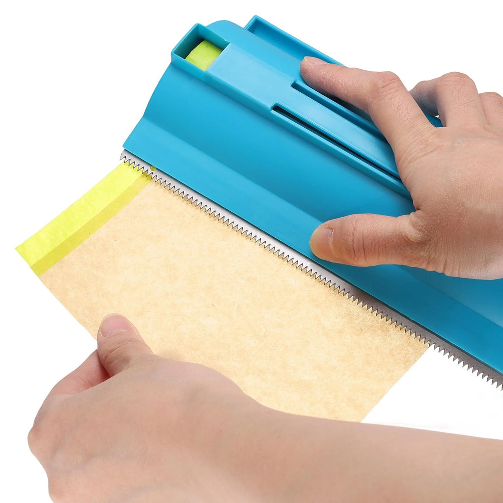 Pre-Taped Masking Paper with Dispenser Brown Paper