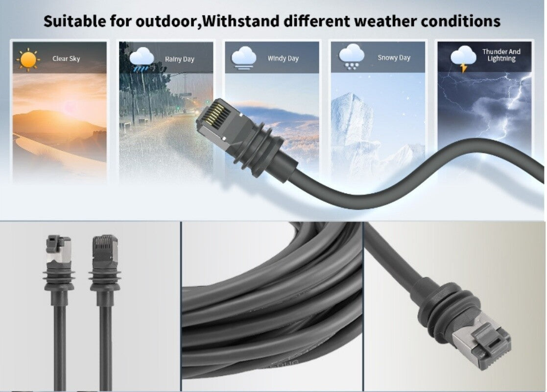 Replacement Cable Extension For Starlink Gen 3 V3 Starlink Ethernet Cable