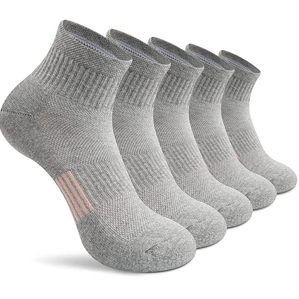 Mens Womens Cotton Trainer Socks Ankle Quarter Crew Sports Casual Sock Lot