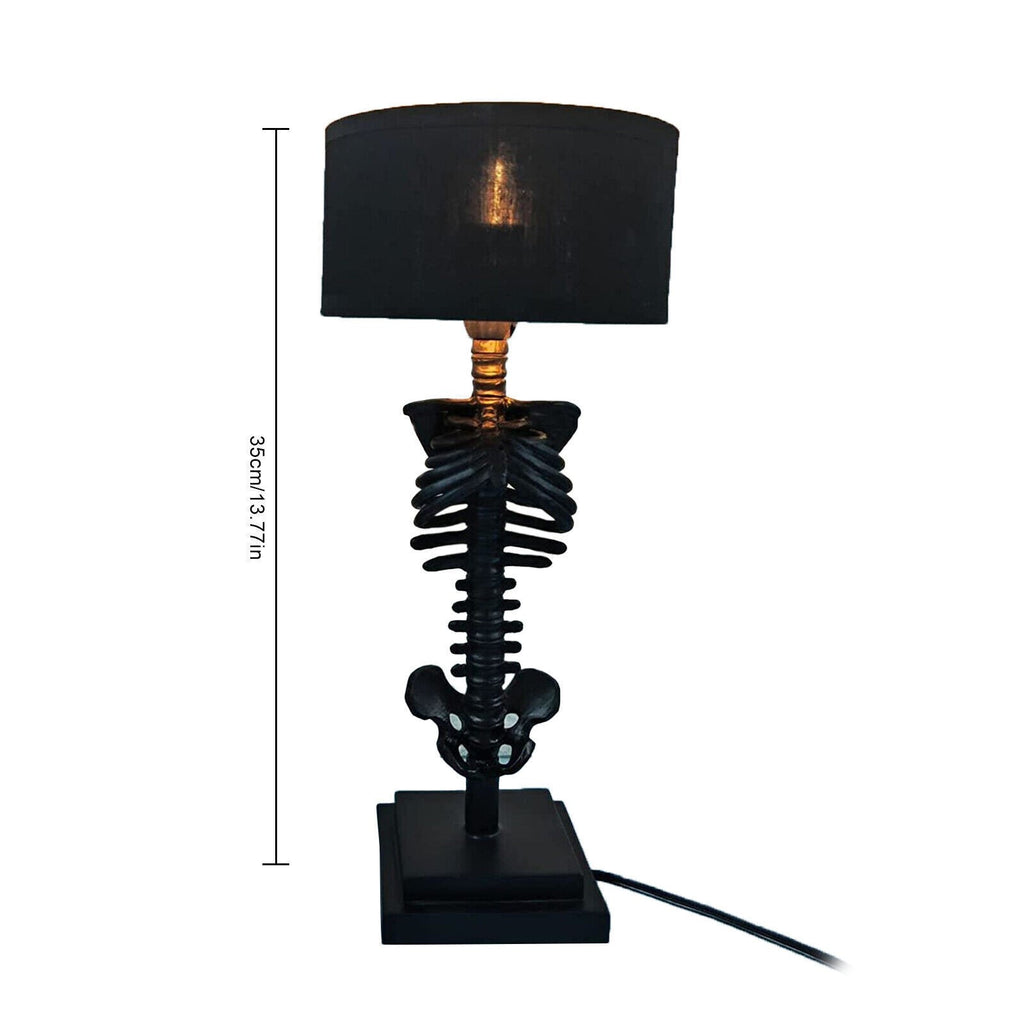 Halloween Gothic Skull Skeleton Lamp Desktop Table Lamp Night Light House D LOVE