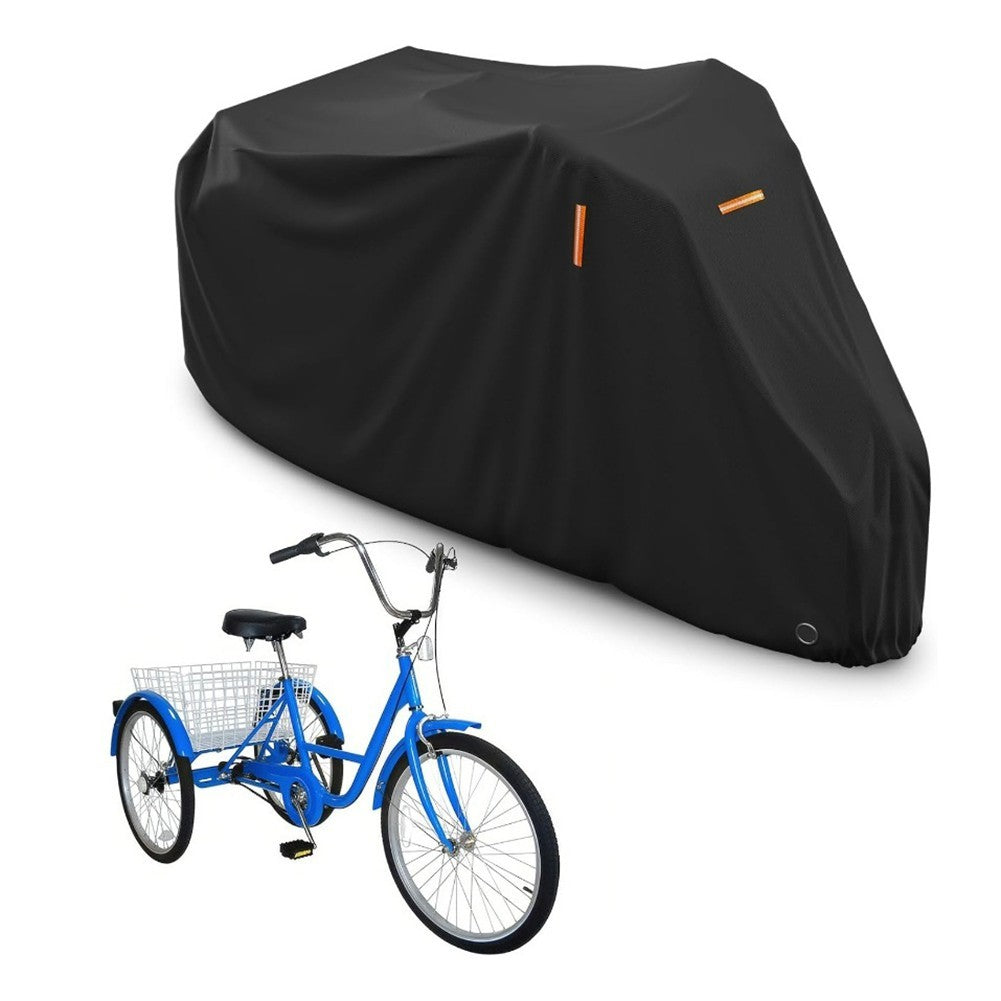 Heavy Duty Waterproof Tricycle Cover 210D Oxford Cloth Reflective Strips