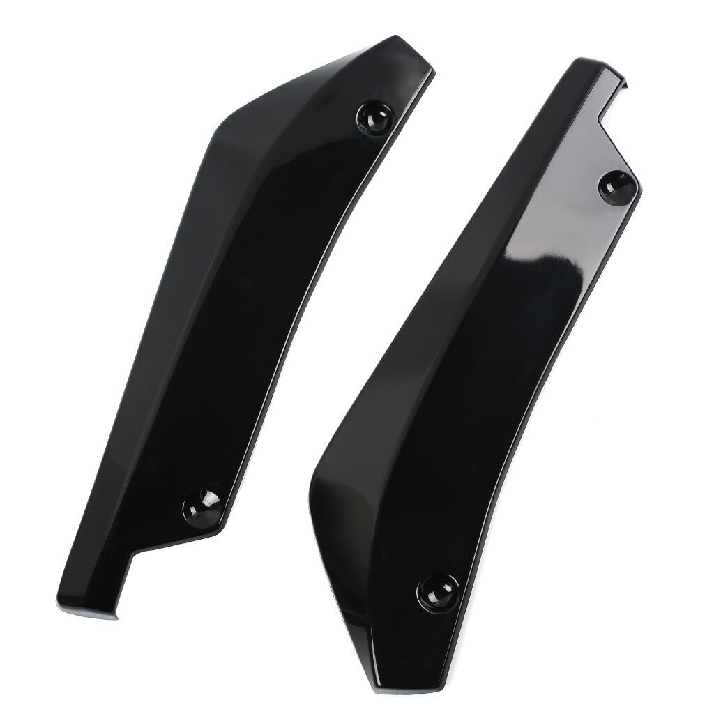 Universal Rear Bumper Corner Lip Splitter Diffuser Body Kit Black Replacement UK