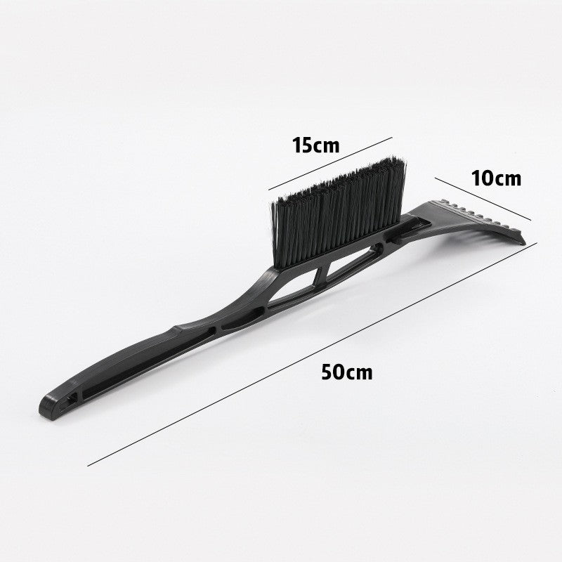 Car Windscreen 2-1n-1 Ice Scraper and Snow Brush Long Reach Handle De-Icer ABS