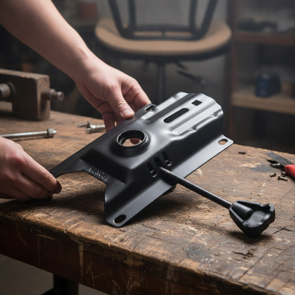 Chair Plate with Lever Heavy-Duty Bracket Easy to Assemble