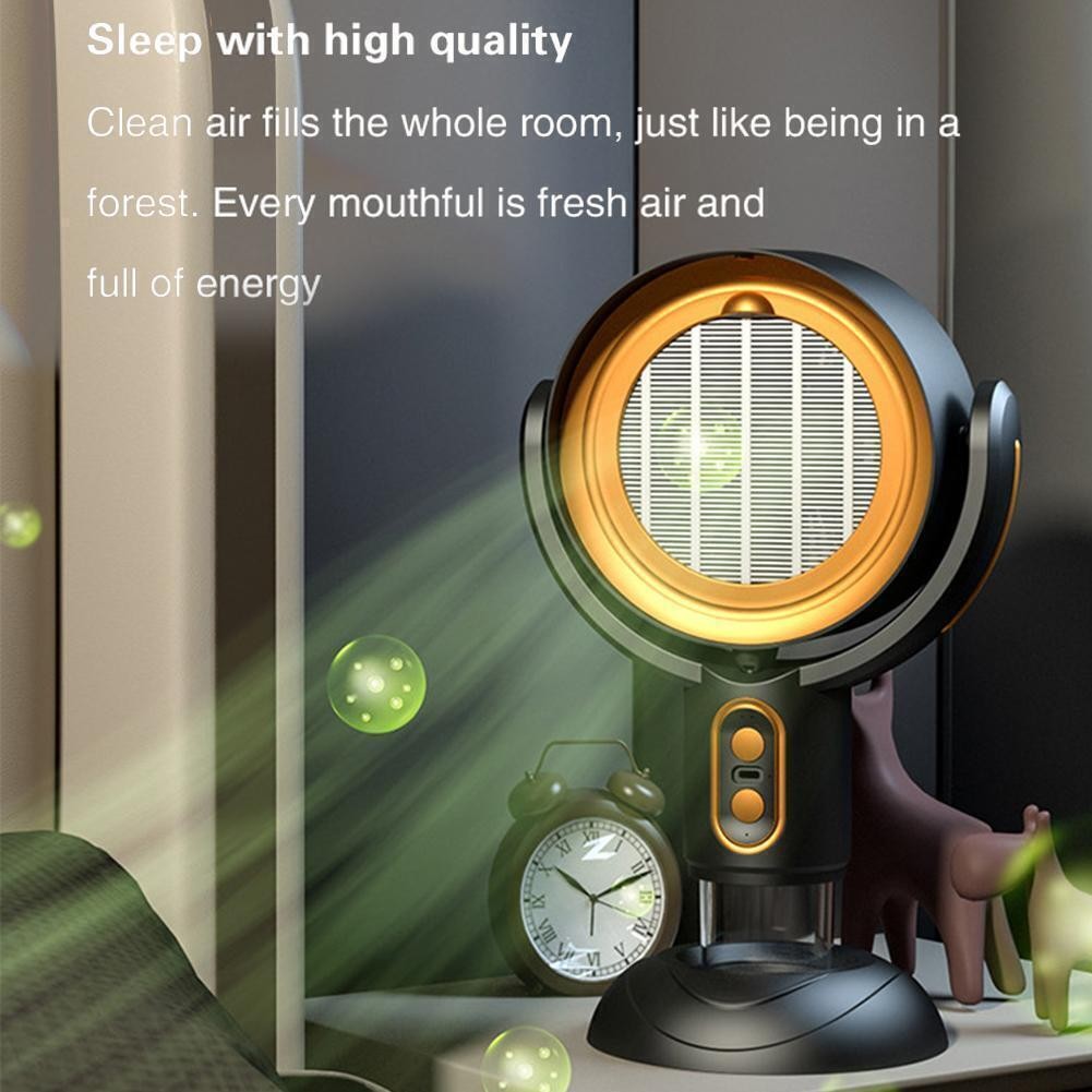 Smoke Away Purifier Extractor Fan Purifier Portable Smoke Purifier Desk Fan UK