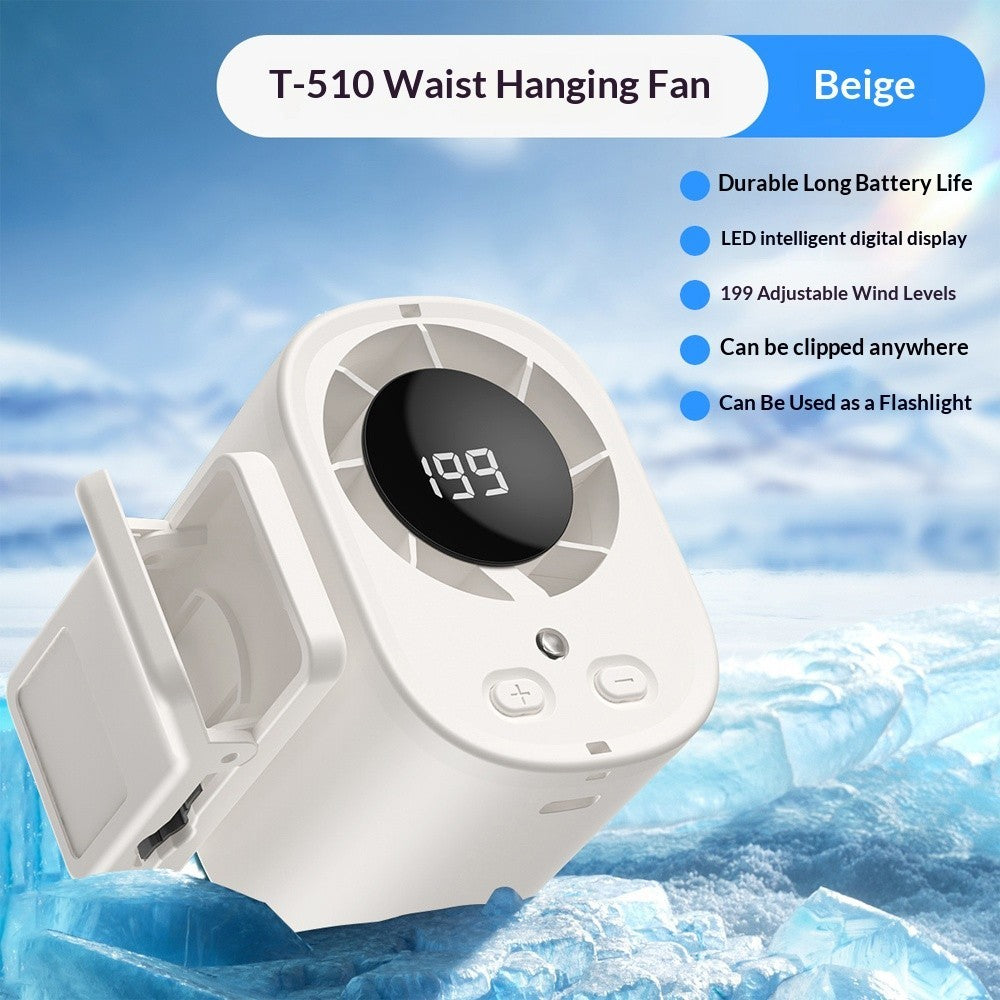 USB Rechargeable Clip on Portable Desk Fans 360 Rotation for Car Camping