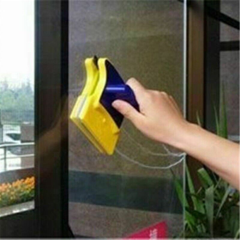 Magnetic Window Cleaner Tool Double Glazing Windows Glass Cleaning Wiper Tool