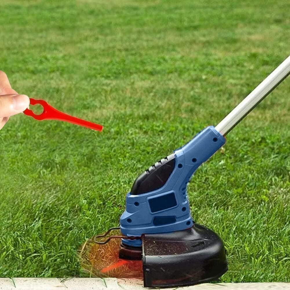 100X For Terratek Grass Strimmer Cordless Strimmer TTCGT18 Blades-ReplacementA