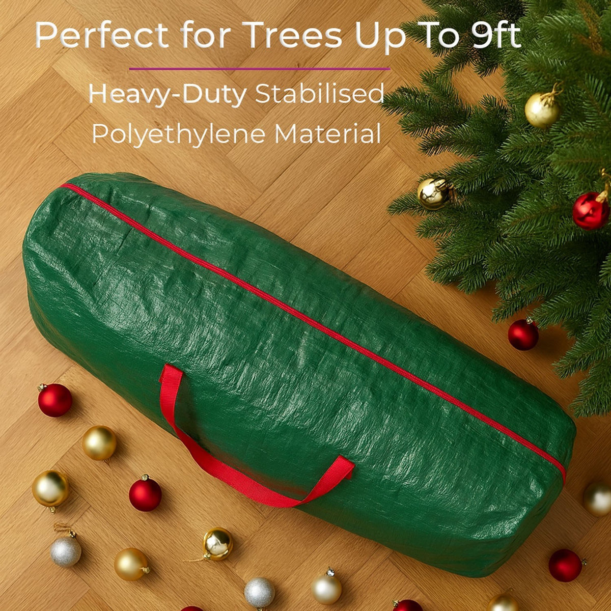 Neo Heavy Duty Christmas Tree Storage Large Bags Handles Trees Decorations Xmas