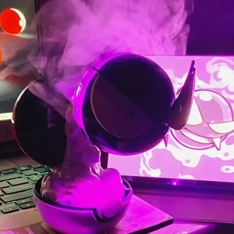 Gastly Humidifier Figure Pokémon Style Mist Sprayer USB Rechargeable Gift Toy