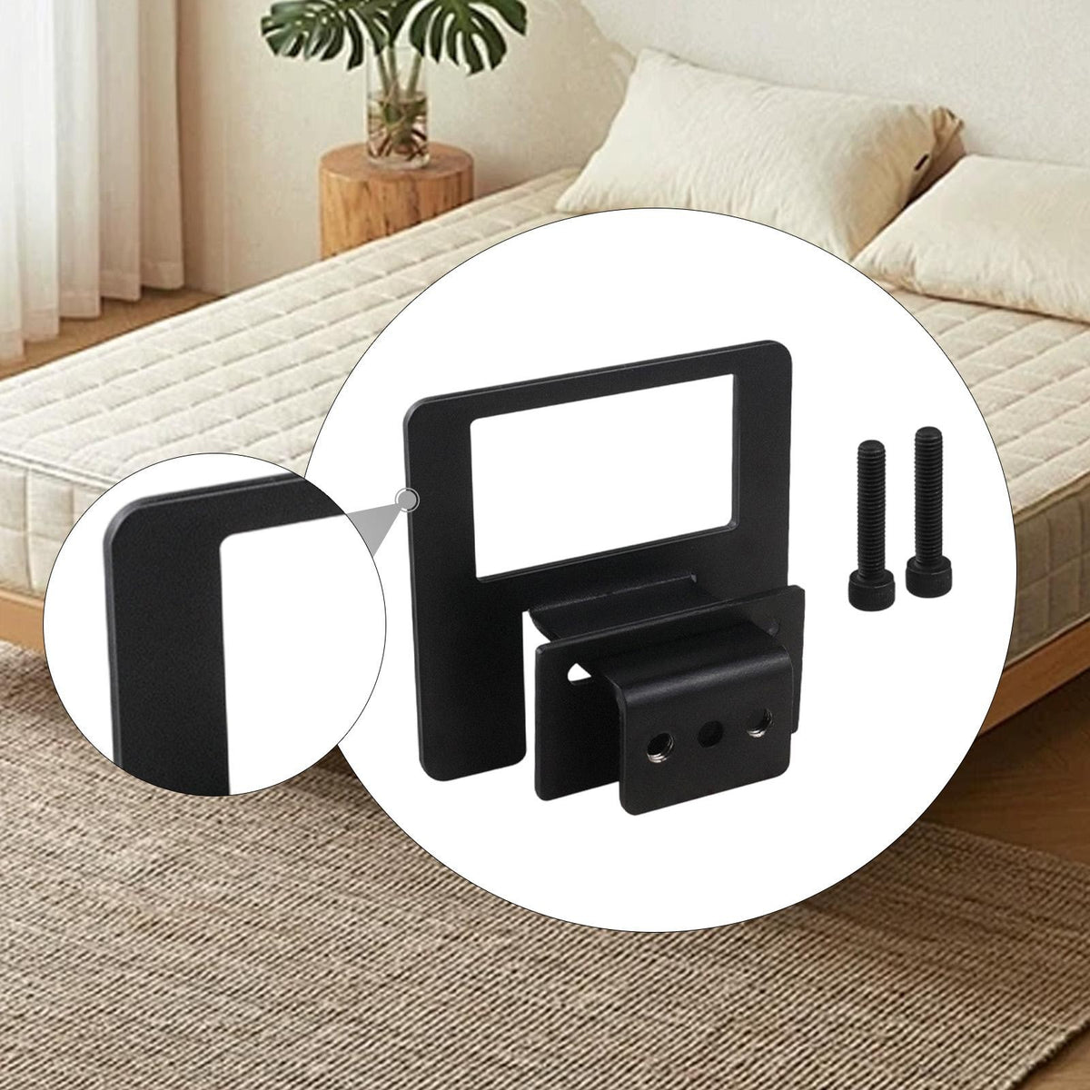 Mattress Gripper Heavy Duty Anti Slide Bracket Prevent Mattress Slipping Bed
