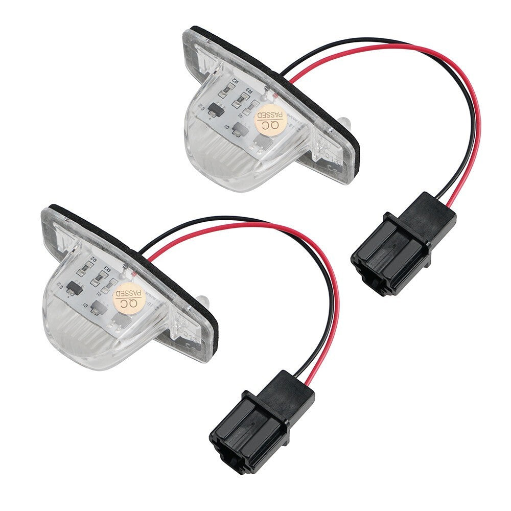 2x LED Number Plate Licence Light Fit Honda Jazz Insight Odyssay CRV FR-V Stream