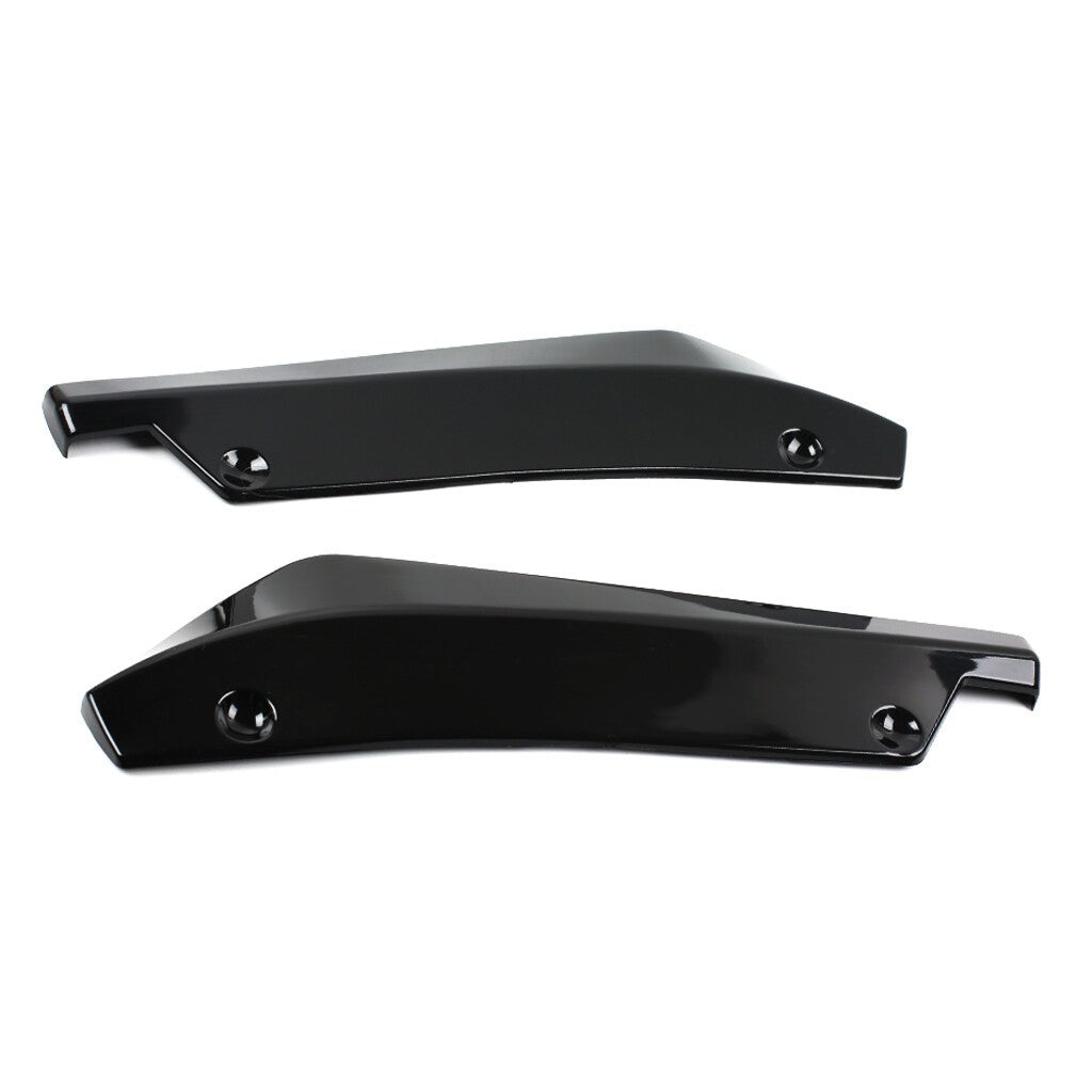 Universal Rear Bumper Corner Lip Splitter Diffuser Body Kit Black Replacement UK