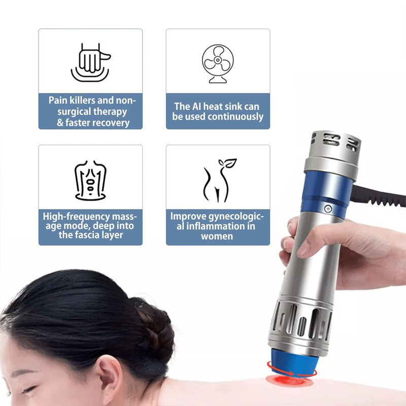 ESWT Touch Screen Shockwave Therapy Machine For Muscle PainRelief & ED Treatment