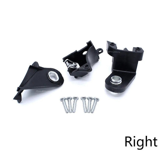 2xFront Left Right Headlight Bracket Repair Kit 51816681/2 for Fiat 500 2007-15