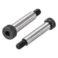 Alloy Steel Socket Head Shoulder Bolts, 2"x1/2" Shoulder, M10 Thread, 2pcs